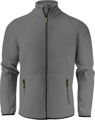 Produktbild von Speedway Fleece Jacke mit zweifarbigen Reißverschlüssen und Flatlock-Nähten, 280 g/m²