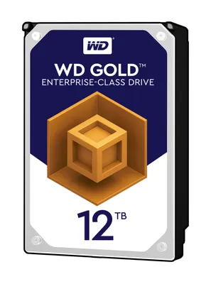 Image de WD Gold WD121KRYZ - Disque dur - 12 To - interne - 3,5" (8,9 cm) - SATA 6Gb/s - 7200 tr/min - mémoire tampon : 256 Mo