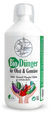 Produktbild von S&R Organics Obst- und Gemüsedünger, 1 Liter