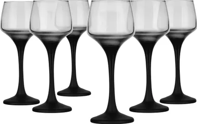 Produktbild von Glasmark Krosno Schnapsgläser 6er Set 75 ML Gläser Set Für Schnaps Vodka Glas Shots Likör Schnapsglas Shotgläser Likörgläser Geschenkset Wodka Midnight 6 x 75 ML