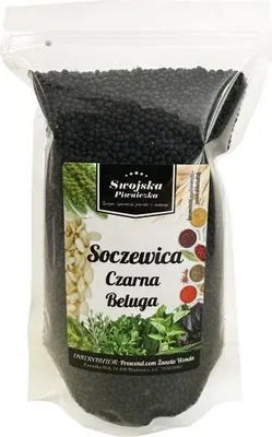 SOCZEWICA CZARNA BELUGA 1Kg SWOJSKA PIWNICZKA