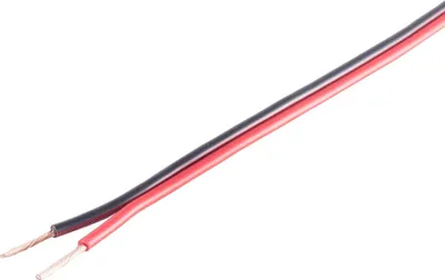 Immagine prodotto di S/CONN cavo per altoparlanti a massima connettività 1,5 mm² 48x0,20 CCA rosso/nero 10 m (06-18075)