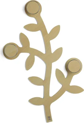 Image de Foppapedretti Appendialbero porte-manteaux Mural 3 crochet(s) Bois