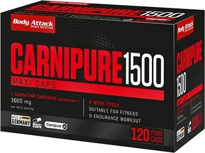 Produktbild von Body Attack Carnipure 1500 120 Kapseln