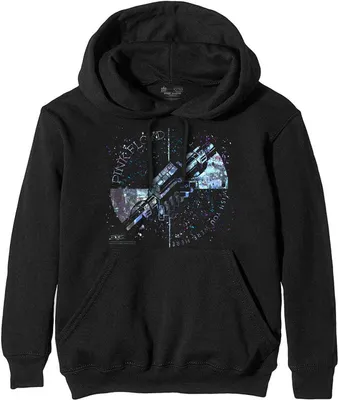 Obrázek produktu pro Pink Floyd - Mikina s kapucí "Machine Greeting" pro muže/dámy Uni RO1828 (L) (Black/Blue)