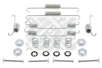 Produktbild von MAPCO Zubehörsatz Bremsbacken 9157 Hinten für FORD FIESTA III (GFJ)