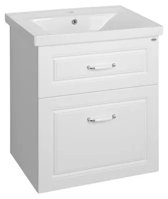 Produktbild von Aqualine FAVOLO Unterschrank 61,5x72,5x44cm, Weiß matt