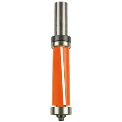 Obrázek produktu pro CMT | Ořezávací fréza šikmé zuby s dolním ložiskem Ø19x50,8 / stopka Ø12 mm