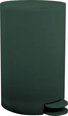 Produktbild von MSV kleiner Treteimer - Kunststoff - dunkelgrun - 3L - 27 cm