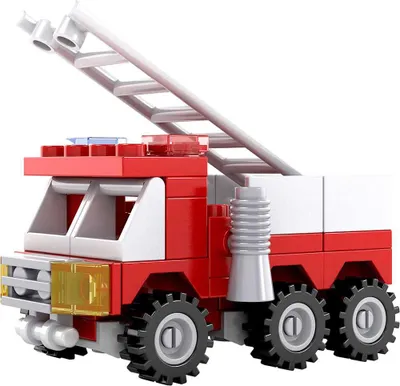Image de Kit de construction Pompier Blox 53 pièces