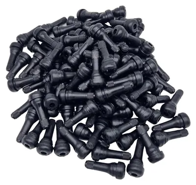 Immagine prodotto di 100 valvole in gomma – valvole per pneumatici a innesto, diametro 43 mm