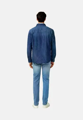 Produktbild von s.Oliver 2174820.57Y2.XL, Hemd, Erwachsener, Männlich, Blau, XL, Leger
