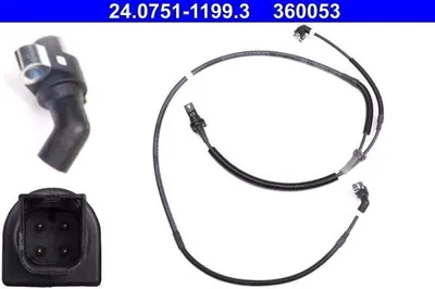 Produktbild von Ate Sensor, Raddrehzahl 24.0751-1199.3