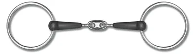 Produktbild von Waldhausen Gummi Olivengebiss 6 Cm 15 Mm Silber 11.5 cm Silber 11.5 cm