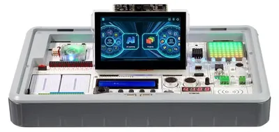 Produktbild von Elecrow CrowPi 3 Basic Kit, KI Lernstation, Raspberry Pi 5, 4,3 Zoll Touchscreen, 30+ Sensoren