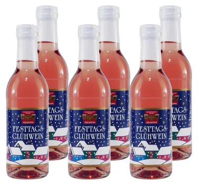 Produktbild von Festtags-Glühwein Rosé (24 x 0,25L)