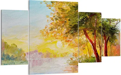 Produktbild von Bild auf Leinwand - Leinwandbild - natur natur - 160x90cm - Wand Bild - Wanddeko - Wandbilder - Leinwanddruck - Bilder - Kunstdruck - Wanddekoration - Leinwand bilder - Wandkunst - DL160x90-3445