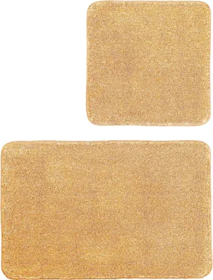 Produktbild von Kleine Wolke Badteppich-Set RELAX Peach Set 2-teilig mit 50x50cm und 55x85cm