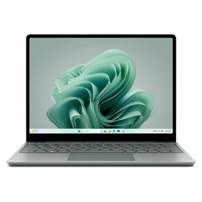 Produktbild von Microsoft Surface Laptop Go 3 31,5 cm (12.4") Touchscreen Intel® Core™ i5 i5-1235U 8 GB LPDDR5-SDRAM 256 GB SSD Wi-Fi 6 (802.11ax) Windows 11 Home Grün (XK1-00035)