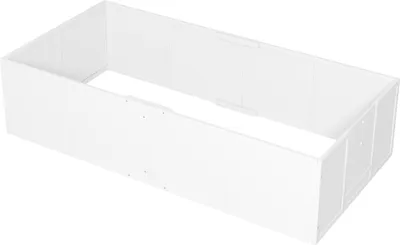 Produktbild von Hunde-Wurfbox für Hunde und Welpen, mit verstellbaren Eingängen, für große und kleine Hunde, 196 x 96 x 48 cm, Weiß