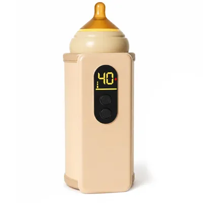 Produktbild von Tragbarer USB-Flaschenwärmer,2-in-1 Milch-Erwärmer und Milchschüttler, Babyflaschenwärmer mit Temperaturhaltung und Vibrationsfunktion für Babynahrung
