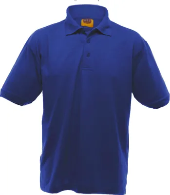 Produktbild von UCC 50/50 Heavyweight Pique Herren Polo-Shirt, Kurzarm BC1195 (4XL) (Königsblau)