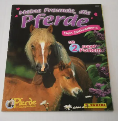 Obrázek produktu pro moji přátelé, koně - Sběratelské samolepky - Album