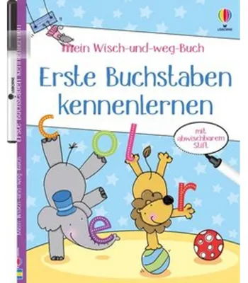 Produktbild von Mein Wisch-und-weg-Buch: Erste Buchstaben kennenlernen