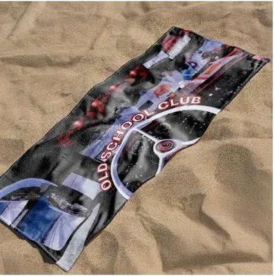 Zdjęcie produktu dla Ręcznik plażowy z mikrofibry, 140x70 cm, idealny na plażę i basen