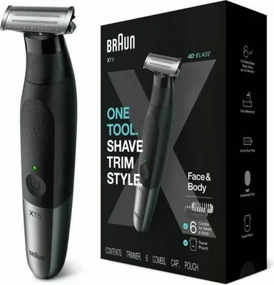 Produktbild von Braun Series Xt 5200 Haarschneider Schwarz One Size / EU Plug 220V Schwarz One Size