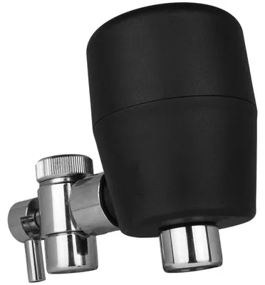Produktbild von rivaALVA-S Jova | Trinkwasserfilter direkt am Wasserhahn | 2in1 Blockaktivkohlefilter plus Bakterien- u. Virenfilter