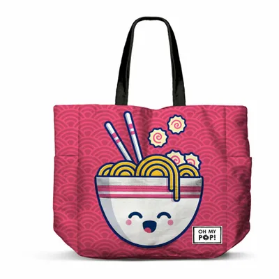 Image de Torba na ramię "Oh My Pop!" w poziomie, Wzór: Noodle, Poliester 100%