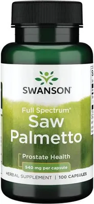 Zdjęcie produktu dla Saw Palmetto 540 mg 100 kapsułek Swanson Health Products
