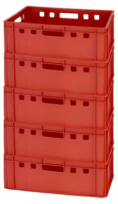 Produktbild von 5 Stück Fleischerkisten für die Metzgereiausstattung E2 60x40x20