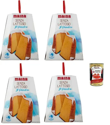 Produktbild von Maina Italian Gourmet Pandoro Senza Lattosio Weihnachtskuchen 4 x 750g soffice