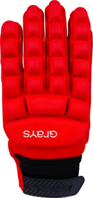 Immagine prodotto di Guanto da hockey Grays International Pro Fluo Red - Taglia Small - sinistra