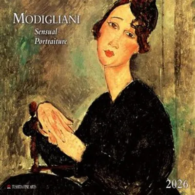Imagen del producto de Amedeo Modigliani: Retratos sensuales 2026. Calendario 2026 (Tushita Fine Arts)