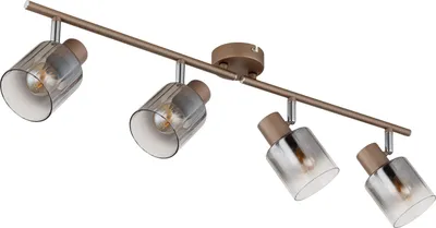 Produktbild von GLOBO Lighting Strahler WALTON LBH 70x8x15 cm braun Deckenspot