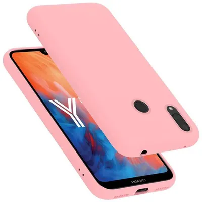 Immagine prodotto di Cadorabo custodia protettiva per Huawei Y7 2019 / Y7 PRIME 2019 custodia in rosa per telefono cellulare Custodia Cover TPU case