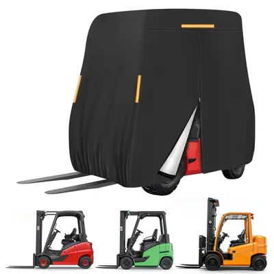 Obrázek produktu pro Univerzální kryt - 420D ochranný obal - vysokozdvižný vozík - větruodolné popruhy