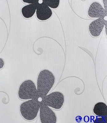 Produktbild von Confetti P+S Tapete Vlies 03963-50 Blumenranke schwarz grau