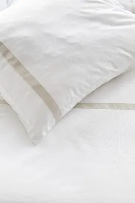 Produktbild von Walra Bettwäsche Timeless Chic Weiß - 200x220 cm