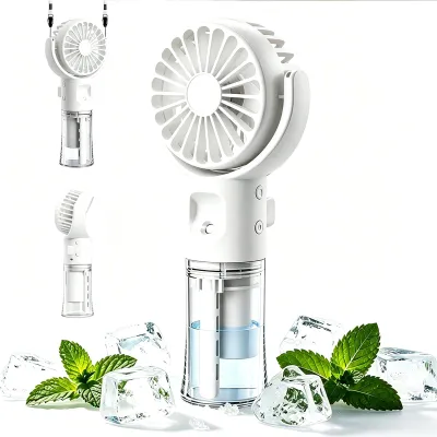 Productafbeelding van Handventilator met waterkoeling, mini-ventilator met water, draadloze handventilator