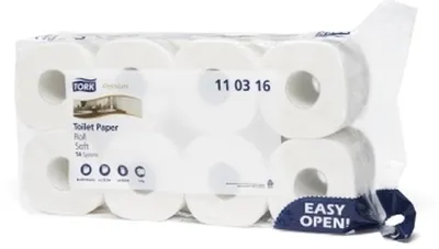 Produktbild von Toilettenpapier 8er Pack Natur-Tissue weiß 3-lagig