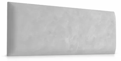 Produktbild von Muralo POLSTERPANEEL Wandpolster Wandkissen Bettkopfteil Wandpaneel Aschgrau 60 cm x 20 cm