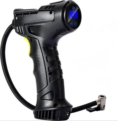 Produktbild von Handgepuffere Kompressor-12V-fahrradpumpe mit 4 Spritzern-2000 mAh Akkupumpe-Reifenpumpe-Fahrzeugreifenpneumatikfüllung für Auto-Fahrrad