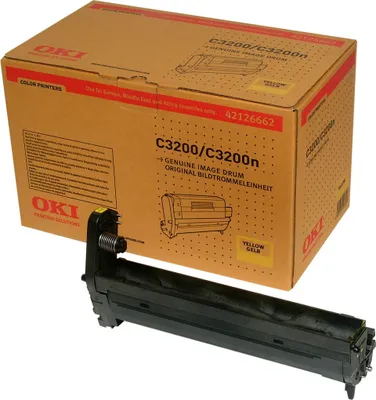 Produktbild von OKI 42126662, Original, OKI C3200, C3200N, 1 Stück(e), 14000 Seiten, LED-Druck, Gelb
