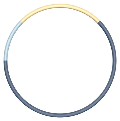 Produktbild von Fitness Hula Hoop mit abnehmbaren Gewichten für Erwachsene