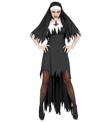 Produktbild von Horror Nonne Damenkostüm Classic