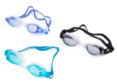 Produktbild von Taucherbrille Schwimmbrille Anti-Beschlag Verstellbar Chlorbrille + Ohrstöpsel